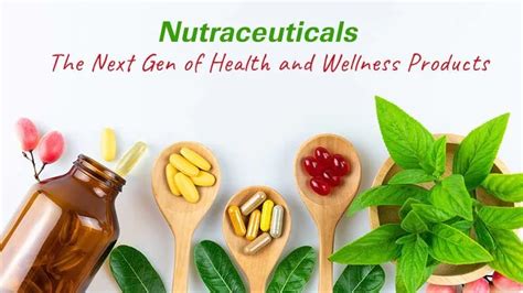 Use Of Nutraceuticals As A Medicine And Food