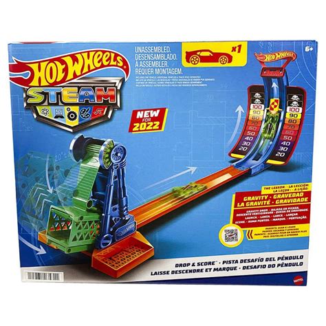 Hot Wheels Pista Steam Desafio Do Pêndulo Mattel HDY47 em Promoção