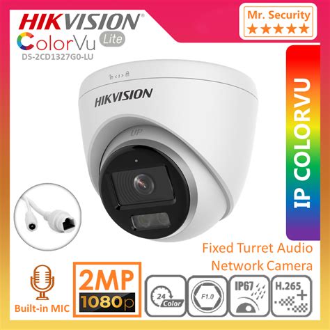 Hikvision Ds Cd G Lu Colorvu Lite Mp Ip Camera H Full