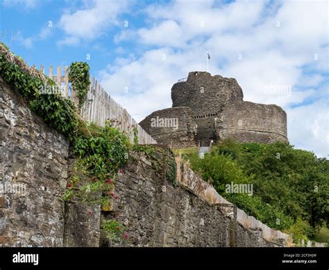 View of Launceston Castle, Cornwall, UK Stock Photo - Alamy