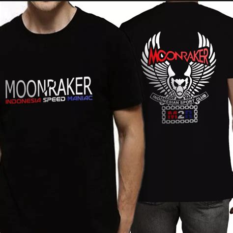 Baju Kaos Moonraker M R Indonesia Speed Maniac Lazada Indonesia