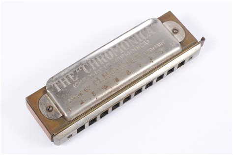 Lot M Hohner Chromatic Harmonica Made In Germany