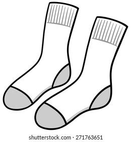 Tube Socks Stock Vector Royalty Free 271763642 Shutterstock