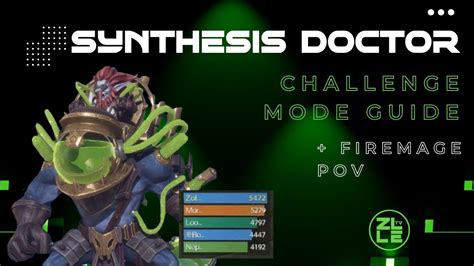 Tarisland Synthesis Doctor Challenge Mode Guide Firemage POV YouTube