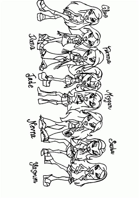 Bratz Babyz Coloring Pages - Coloring Home