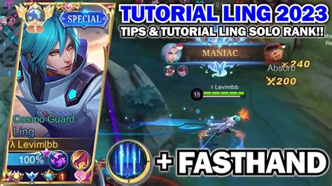 TUTORIAL LING 2023 CARA SOLO RANK LING AUTO WINSTREAK LING TOP