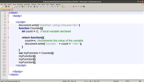 Javascript Closures The Only Concept To Define Private Data In