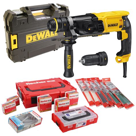 Dewalt Bohrhammer D K Qs Sds Plus Fischer D Bel Und Befestigungsset