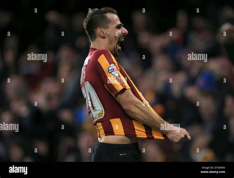 Bradford City S Filipe Morais Celebrates Scoring His Sides Second Goal