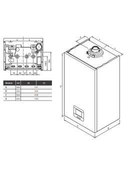 Caldera De Gas Saunier Duval THEMAFAST MiConnect MA 31