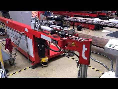 Transfluid Db Cnc Tube Bending Machine Youtube