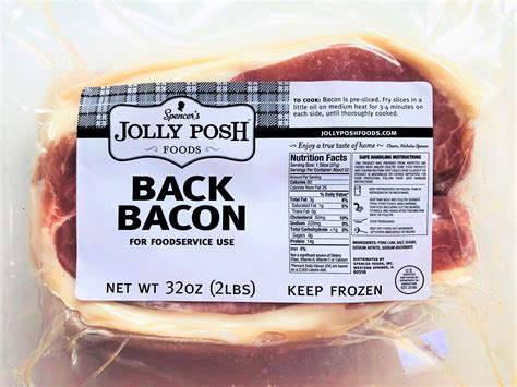 Back Bacon – Artisan Specialty Foods