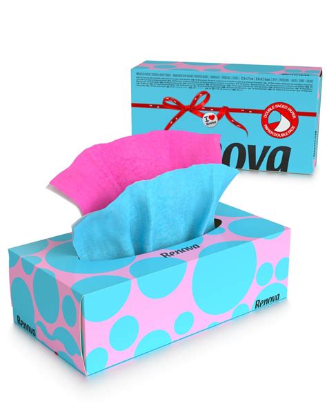 Buy Blue And Fuchsia Facial Tissues For Eur 2 28 Renova Wo