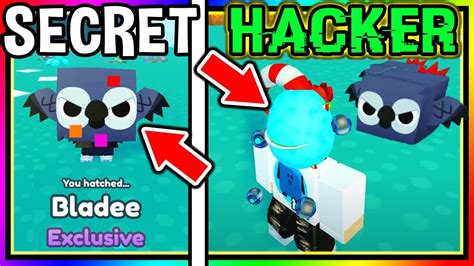 Hacker Hatches Secret Bladee Pet In Roblox Pet Simulator X Youtube