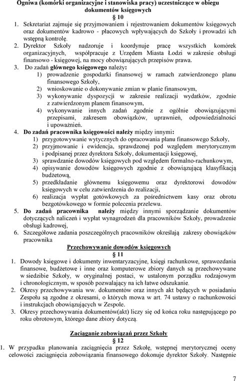 Instrukcja Obiegu I Kontroli Dokument W Pdf Darmowe Pobieranie