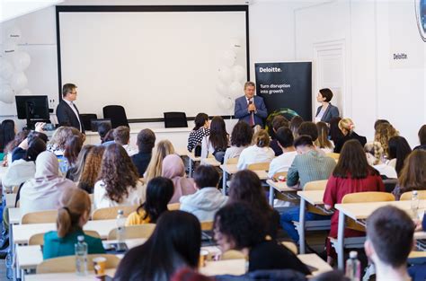 Facultatea De Limbi I Literaturi Str Ine Mpreun Cu Deloitte Au