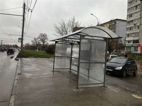 Новые остановочные павильоны начали устанавливать в Московском районе ...