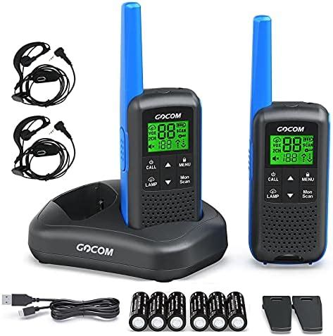 Amazon Walkie Talkies GOCOM G600 FRS Two Way Radio For Adults 2W