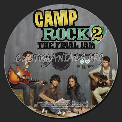 Camp Rock 2: The Final Jam dvd label - DVD Covers & Labels by Customaniacs, id: 105878 free ...