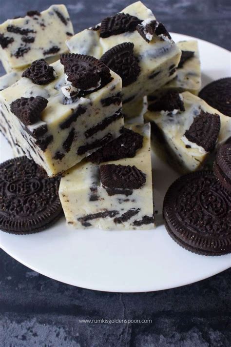 Oreo Fudge White Chocolate Oreo Fudge Oreo Cookie Fudge 3 Ingredient Oreo Fudge Recipe