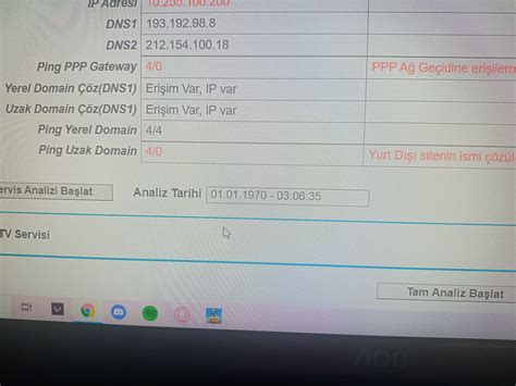 Dsl Yan Yor Ama Internet Yok Teknik Destek Turknet Leti Im