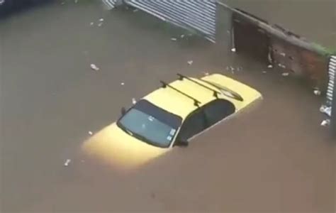 Calles Inundadas Y Afectaciones Deja Fuerte Aguacero En La Ciudad