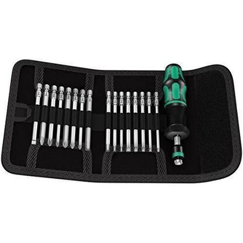 Wera Kk Torque Kraftform Kompakt Jeu D Embouts Tournevis