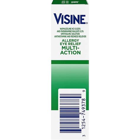 Visine Allergy Relief Multi Action Eye Drops 15 ml Fiyatı