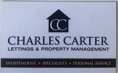 charles carter business card | Charles Carter Lettings