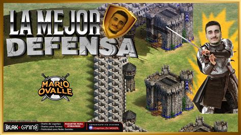 LA MEJOR DEFENSA EN AGE OF EMPIRES 2 YouTube