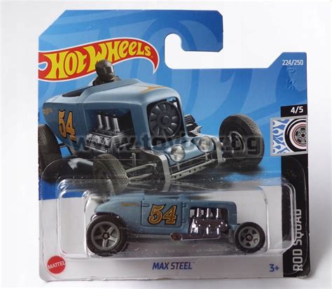 Метална количка Hot Wheels Max Steel