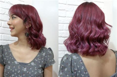 Tren Warna Rambut 2020 Cobain Cat Rambut Ungu Untuk Kulit Sawo Matang