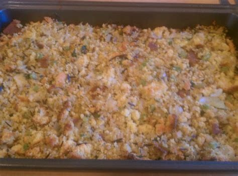 Big Bills Wild Rice And Cornbread Dressing Just A Pinch Recipes