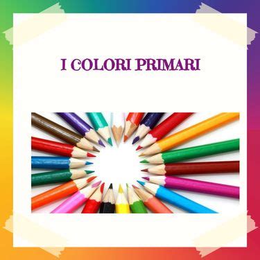 Book Creator Alla Scoperta Dei Colori Primari