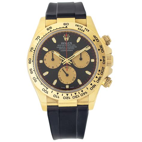 Rolex Yellow Gold Stainless Steel Cosmograph Daytona Automatic Wristwatch At 1stdibs