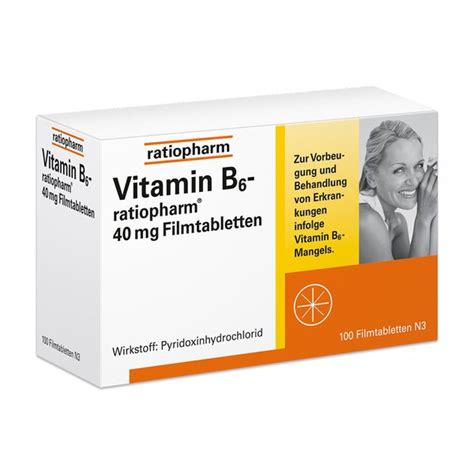 Vitamin B Ratiopharm St St Online Kaufen Docmorris