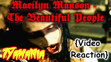 @TheTyshawnZone Reacts To Marilyn Manson's 'The Beautiful People' Visual