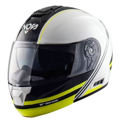 Casco Modulare Nos NS 8 Dynamic Fluor Yellow