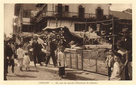 CHOLON Un coin du marché Marchand de pétards Một góc Flickr