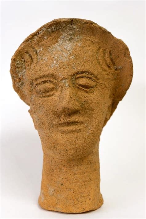 Sold Price Ancient Etruscan Terracotta Head Ca 6th Century Bc