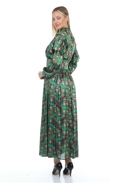 Lasagrada L64178 GREEN Women Dress | Dosso Dossi