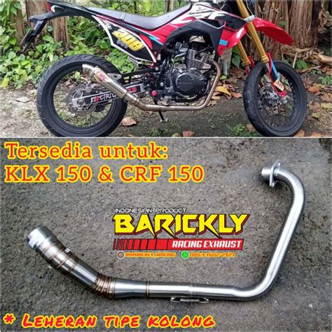 Jual Leheran Pipa Leher Knalpot Klx Crf Kolong Racing Bawah