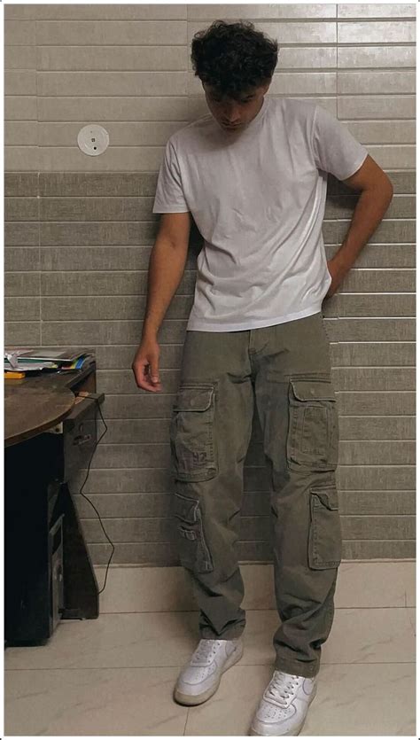 Mens Cargo Pants Outfit White Cargo Pants Cargo Pants For Men Cargo