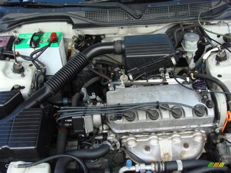 2000 Honda Civic VP Sedan 1.6 Liter SOHC 16-Valve 4 Cylinder Engine ...