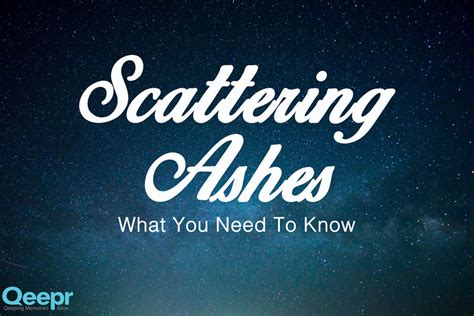 Scattering Ashes: What You Need to Know