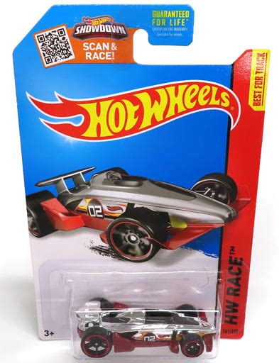 駿河屋 164 Carbide 02シルバー×レッド 「hot Wheels Hw Race」 Cfl02 （ホットウィール（hotwheels））