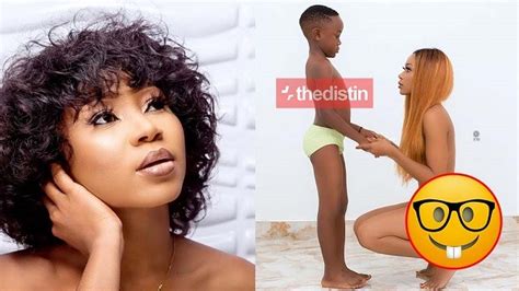 Ghanaian Actress Goes Naked To Celebrate Her Son S Birthday Abacityblog