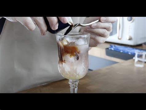 How To Make Yuzu Espresso Tonic Recipe Youtube