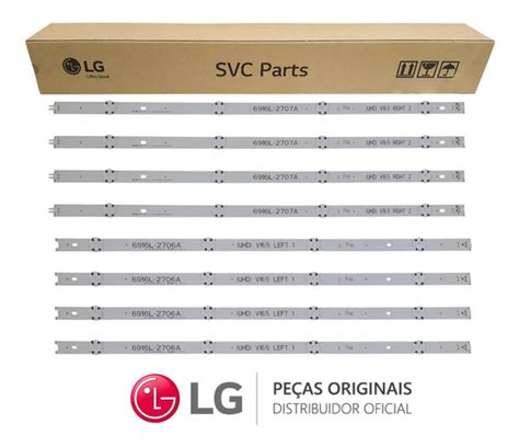 Kit Barras De Led Tv Lg 49uh6100 MercadoLivre