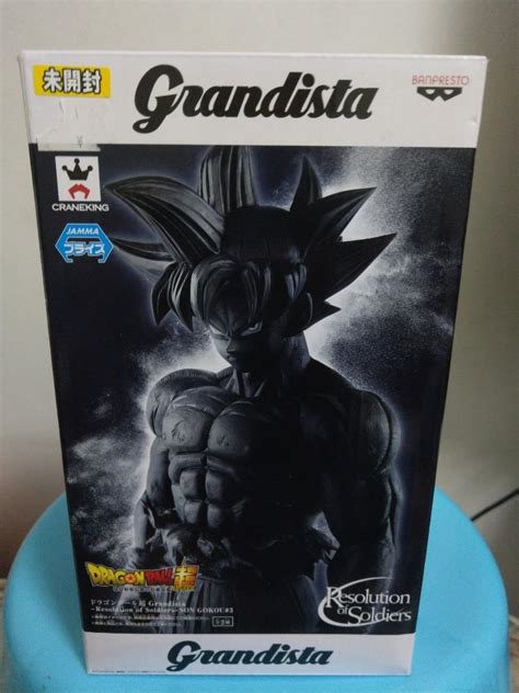 Grandista Goku Ui Black Hobbies And Toys Toys And Games On Carousell